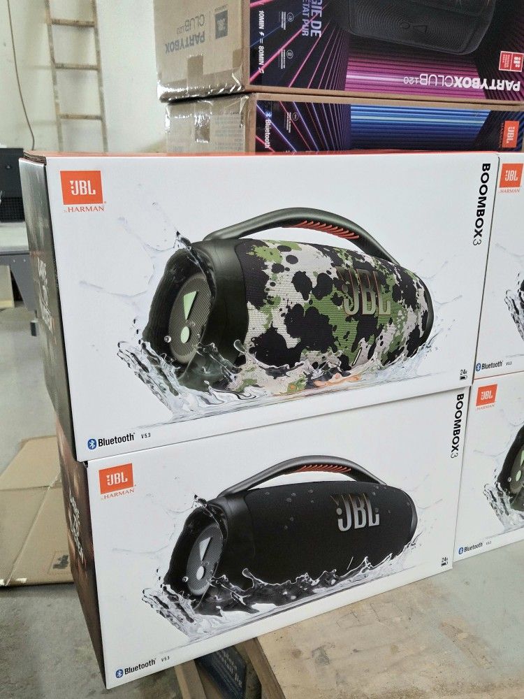 JBL Boombox 3 Black!! NEW!!