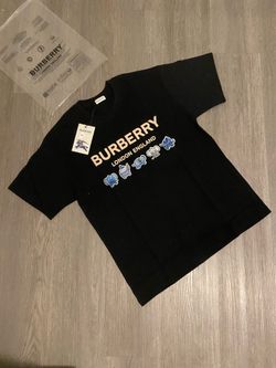 Burbery black t shirt brand new