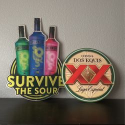 Beer And Liquor Signs 