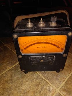 Weston Electrical Instrument Corp Volts A.C. Meter Model 430
