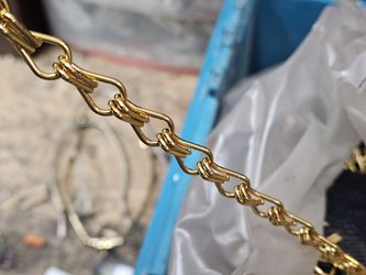 Golden Colored Chain Casting