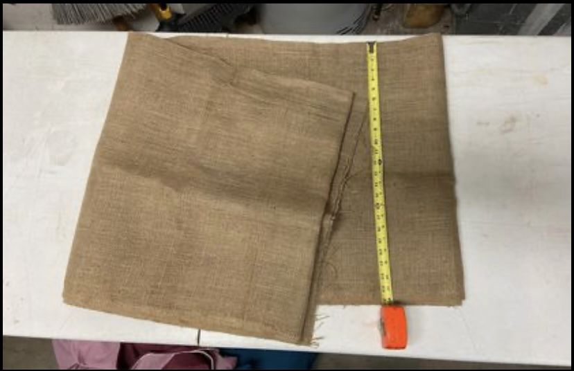 6 yards of BURLAP Fabric Great for Event Centerpiece, Table Runner, or Crafts