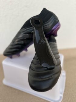 Adidas Copa 19+ FG Laceless Soccer Cleats Size 8.5 Men’s U.S,Black/Purple