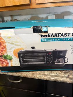 BREAKFAST STATION THE EASY WAY TO A FULL BREAKFAST