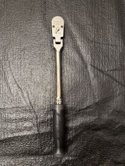 Snap-on FHLFD100 3/8” Drive Long Flex-Head Ratchet – Black Handle