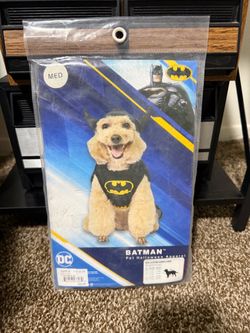 DC Batman Pet Halloween Costume Medium