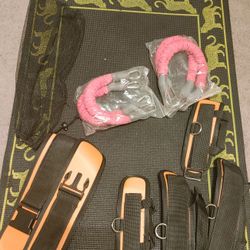 KIKIGOAL MMA Boxing Training Resistance Band Set. Max waist size is 36/38.
