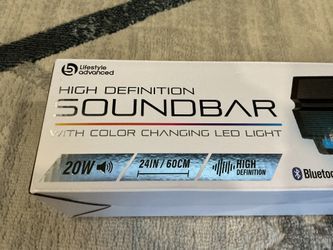 New Sound Bar In Box