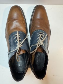 Aston Grey men\'s dark brown dress shoes size 9.5 m_63f114b59464f3651f5fe820.jpeg main image 4