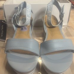 New náutica wedge sandal- 8.5