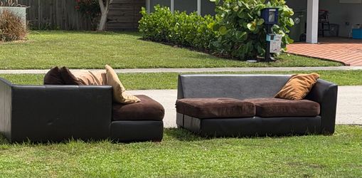 Free Brown Sectional