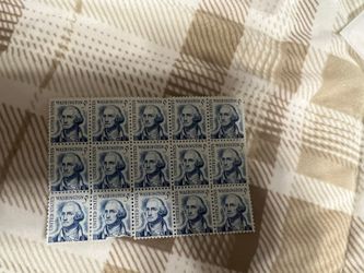 George Washington 5c Blue Stamp - 1967 - Rare Stamp - Mint Never Hinged 
