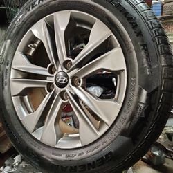 Hyundai Santa Fe Rims And Tires