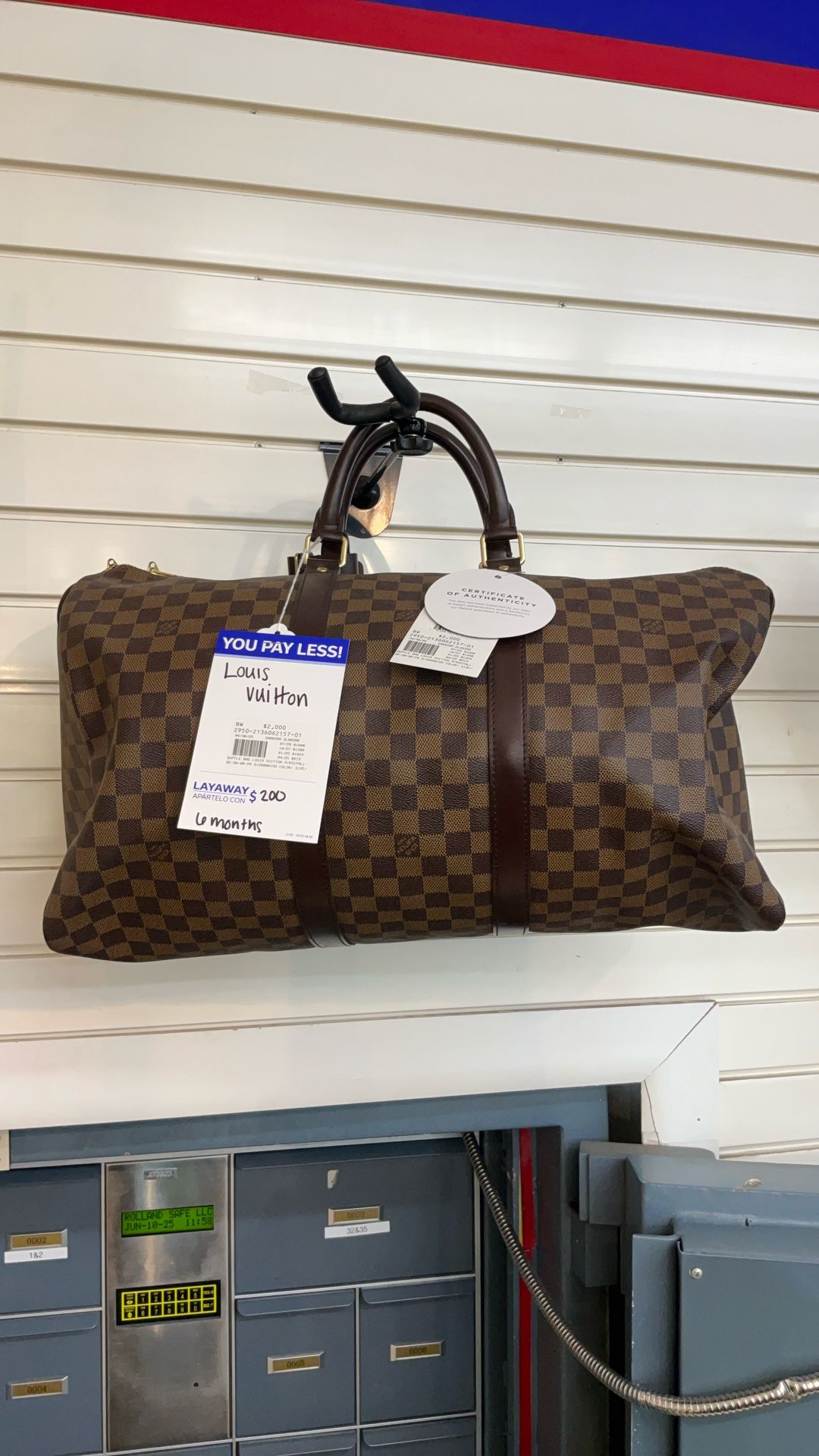 LOUIS VUITTON CARRYALL