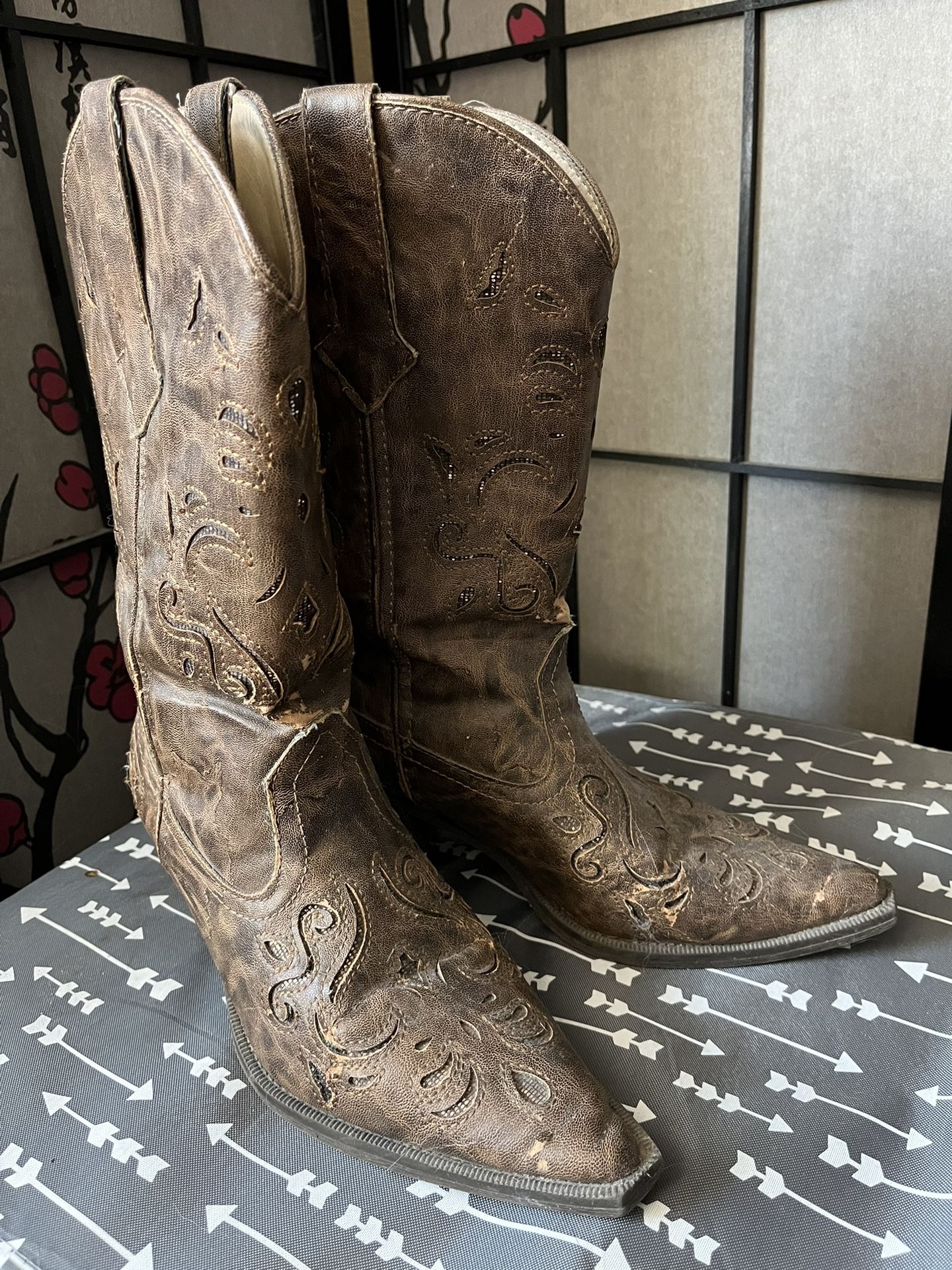 Ladies Roper Boots