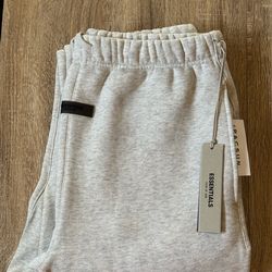 Essentials Fear of God Sweatpants – Light Oatmeal (Large)