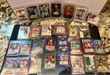Jumbo Football Card Lot Autographs, Rookie, Patches, Short Print