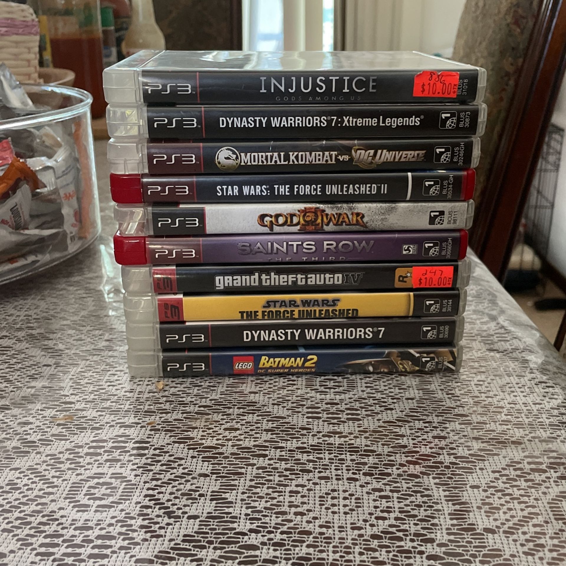 All ps3 games $150 all of the games are inside case and never used