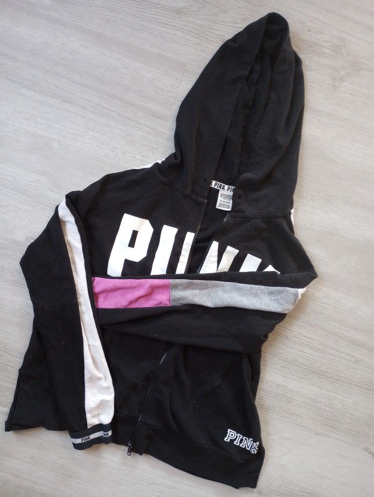 PINK zip Up Hoodie 