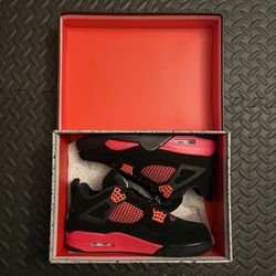 Jordans 4 Red Thunder 