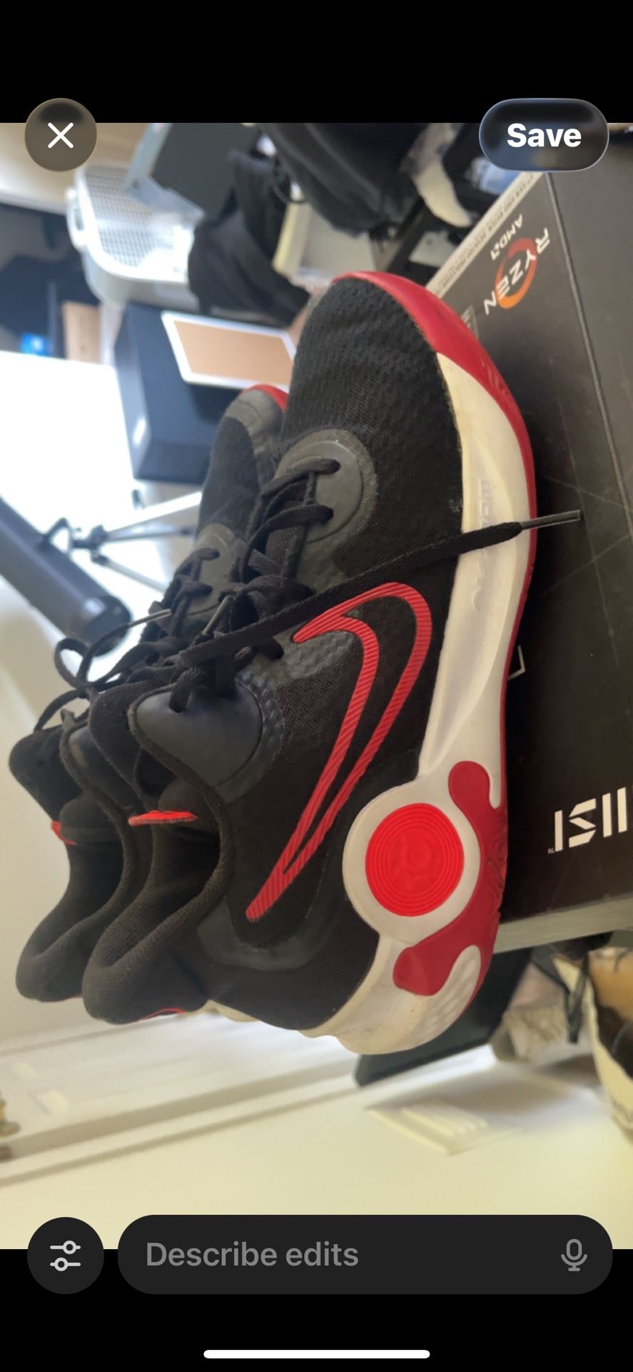 Nike KD Trey 5 IX Basketball Shoes Size 10.5