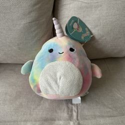Squishmallow Navina the Narwhal Plush Stuffed Animal