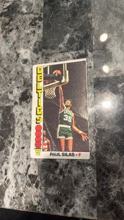 Paul Silas 1976-77 Topps