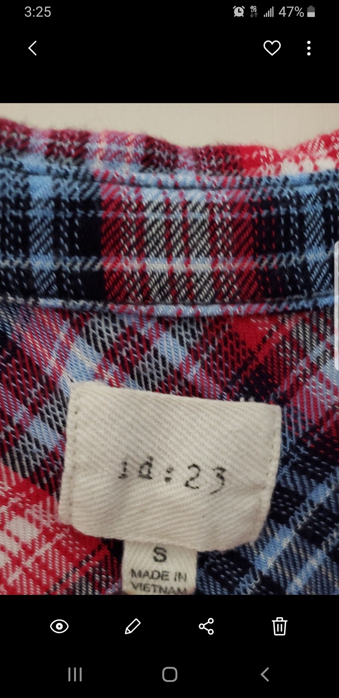Ladies plaid shirts