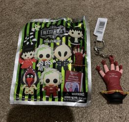 Beetlejuice Shrimp Hand Bag Clip