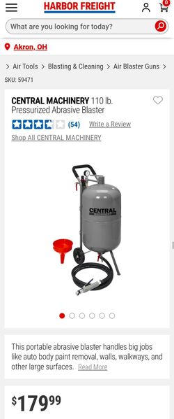 Century Machinery 110lb Abrasive Blaster
