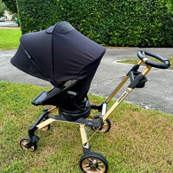 Orbit Baby G5 gold & black Stroller