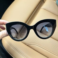 NEW & REAL Alexander McQueen black glasses 