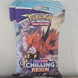 Sleeved to chilling reign booster packs