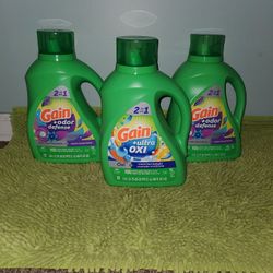 2 Gain+Odor Defense/ 1 Gain+Ultra Oxi 88oz