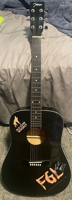 Signed Johnson Acoustic Guitar