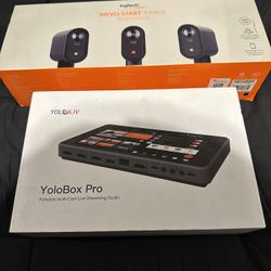 Cámaras De Video Y Un YoloBox Pro 