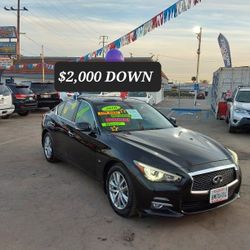 2016 INFINITI Q50 TIRES SO NEW 