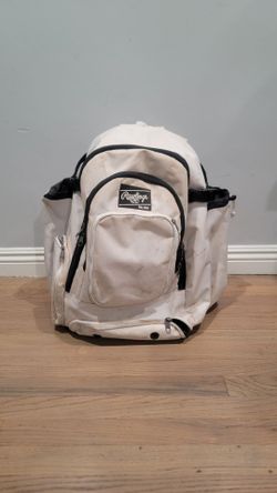 White Rawlings Baseball Bag