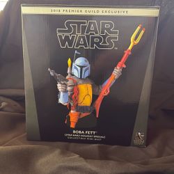 Star Wars Gentle Giant Boba Fett Holiday Special Mini Bust