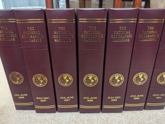 National Geographic Books Set