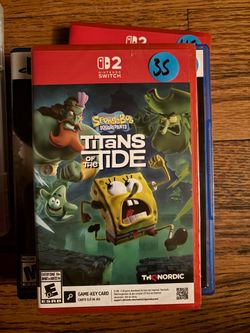 SpongeBob titans tide Nintendo switch 2