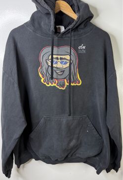 Vintage Elu DZN Graphic Hoodie Sweatshirt Men’s XXXL Black Rasta
