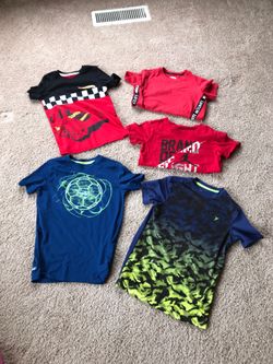 BOYS SIZE 8 SUMMER SHIRTS