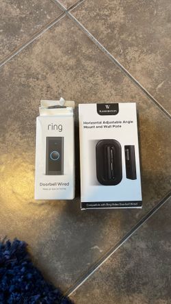 Ring Wired Doorbell and Mount set
