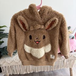 Monpoke Pokemon Baby Eevee Hoodie