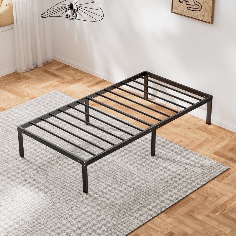 Two Twin Metal Frame Beds