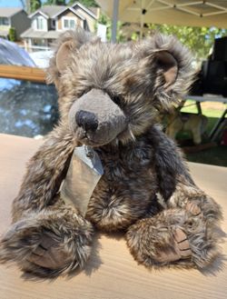 Silver Tag Teddy Bear