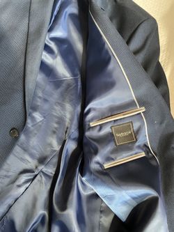 Blue Van Heusen Suit 50R