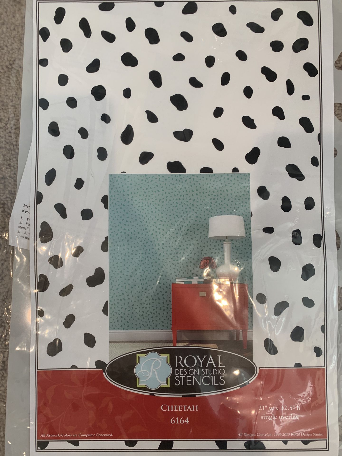 Cheetah Stencils!