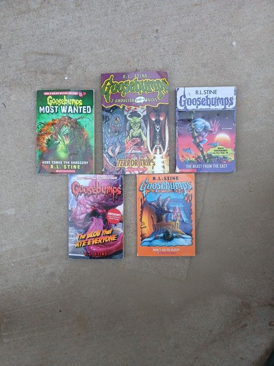 Goosebumps Books Lot BY R.L. Stine
